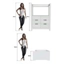 Ver imagem 4 de Quarto Infantil Completo Guarda-roupa Closet e Cama Solteiro Montessoriana 100% Mdf Olivia e Mark