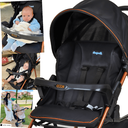 Ver imagem 4 de Carrinho de Bebe com Bebe Conforto Moises Burigotto Ecco Cobre