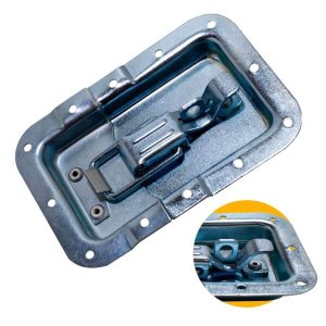Bandeja Bipartida com Porta cadeado Utilizando Fecho Rápido Altura 18 mm