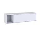 Ver imagem 2 de Armário Aéreo c/Nicho e Porta Basculante 35x135x35cm WLNP135 Branco Chess