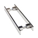 Ver imagem 1 de Puxador Inox 2,5 x 1 x 30 cm para Porta de Passagem Plano