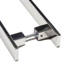 Ver imagem 3 de Puxador Inox 2,5 x 1 x 30 cm para Porta de Passagem Plano