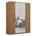 Ver imagem 1 de Guarda Roupa Casal 4 Portas 2 Com Espelhos Attore D02 Amendola Touch - Mpozenato