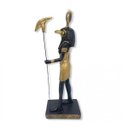Ver imagem 2 de Escultura Egípcia Rá O deus do Sol em Resina 25 cm