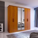 Ver imagem 1 de Guarda Roupa Casal Martin 6 Portas 4 Gavetas Bom Pastor Naturale