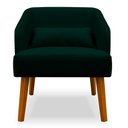 Ver imagem 2 de Poltrona Decorativa Virgínia Veludo Verde - Montanaris Decor Md Montanaris Decor