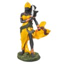 Ver imagem 1 de Escultura Orixá Iansã Amarela em Resina 23 cm
