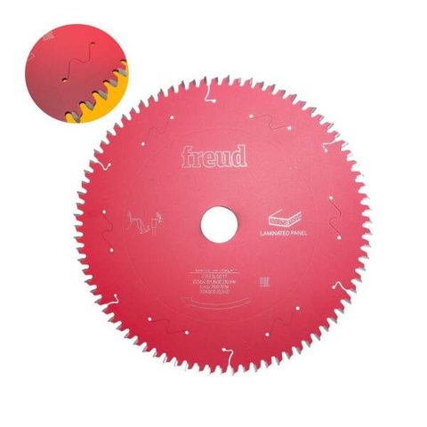 Disco de Serra Circular para Madeira 250 mm x 2.8 mm x 80 Dentes Furo 30 mm Freud FR23L001T