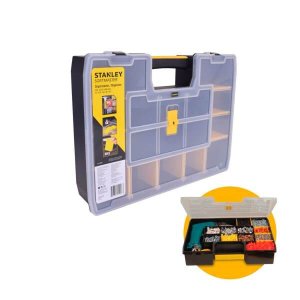 Caixa organizadora de parafusos e ferramentas 17 Compartimento