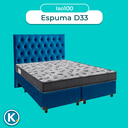 Ver imagem 4 de Cama Box + Colchão Casal Ortobom D33 Iso100 + Cabeceira Estofada