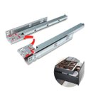 Ver imagem 1 de Corrediça Oculta ou Invisível 35 cm com Amortecedor o Par para Uma Gaveta 40 Kg