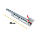 Ver imagem 3 de Corrediça Oculta ou Invisível 35 cm com Amortecedor o Par para Uma Gaveta 40 Kg