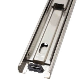 Corrediça Trilho Telescópico 50cm Inox (Anti Ferrugem) O Par para Uma Gaveta 35kg - 2