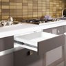 Corrediça Trilho Telescópico 50cm Inox (Anti Ferrugem) O Par para Uma Gaveta 35kg - 7