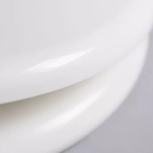 Assento Tampa de Vaso Almofadado Stylus Branco Louça Celite - 6