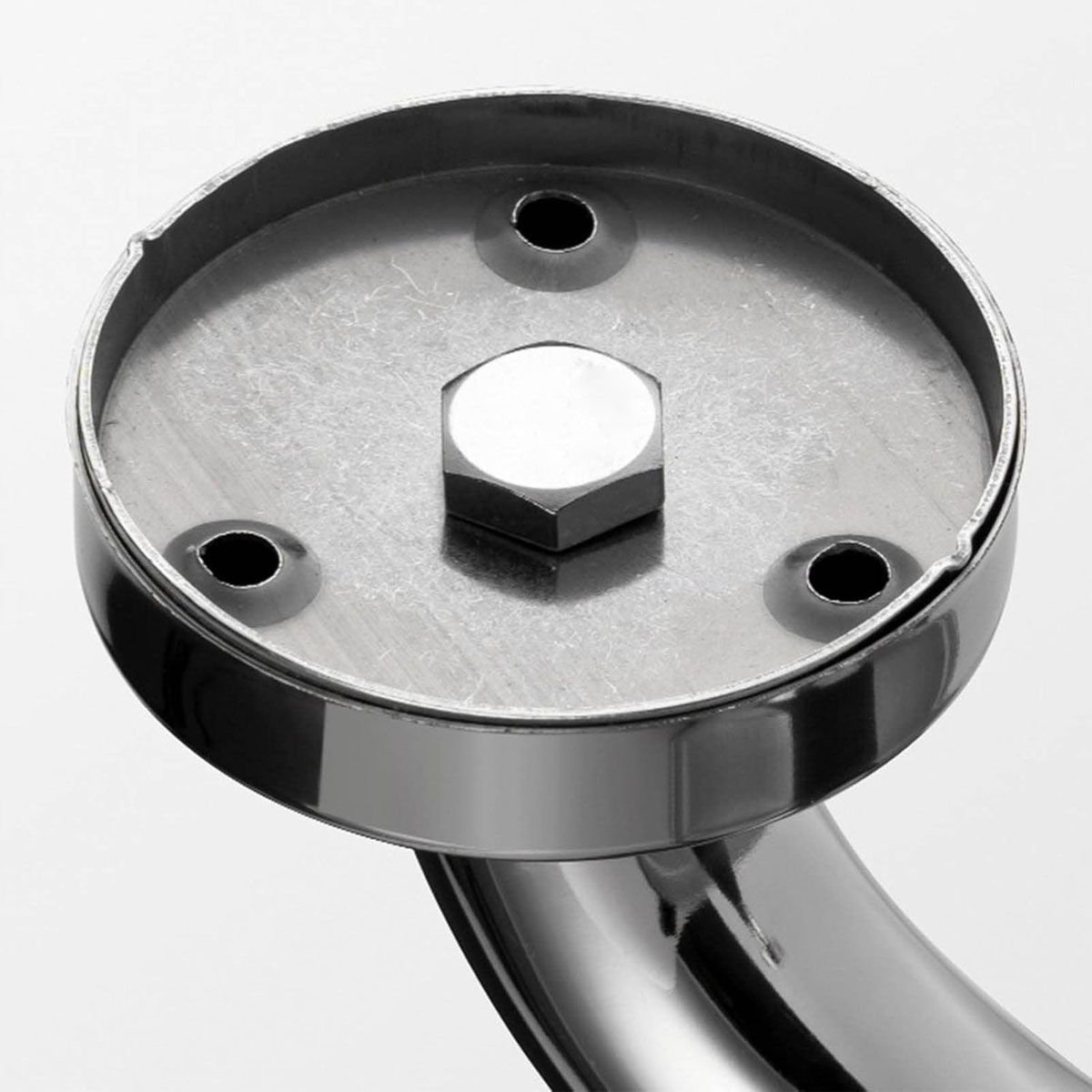 Barra de Apoio 40cm Inox Suporte Antiderrapante Acessibilidade Idoso Criança Gestante Cadeirante Ban - 8