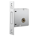 Ver imagem 3 de Fechadura Auxiliar 1004 Roseta Inox Tetra Externa Stam - Par