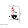 Adesivo de Parede I love Café - 2