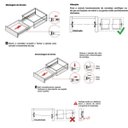 Ver imagem 7 de Corrediça Trilho Telescópico de 70 cm Steel o Par para Uma Gaveta 40 Kg