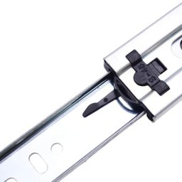 Corrediça Trilho Telescópico de 70 cm Steel o Par para Uma Gaveta 40 Kg - 4