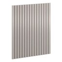 Ver imagem 1 de Painel Decorativo Ripado 93x109x49 Cm Cinza - Matic