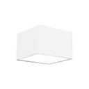 Ver imagem 2 de Lustre Cupula Dome Quadrado 30x20cm Branco