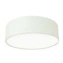 Ver imagem 1 de Lustre Cupula Dome 50x15cm Magnífico Linho Claro