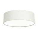 Ver imagem 2 de Lustre Cupula Dome 50x15cm Magnífico Linho Claro