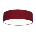 Ver imagem 2 de Lustre Cupula Dome 50x15cm Magnífico Vermelho
