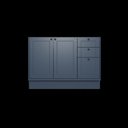 Ver imagem 7 de Balcão para Cozinha 2 Portas 3 Gavetas em MDF sem Tampo Sevilha Azul/Órion