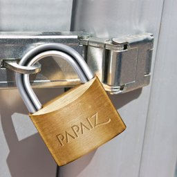 Cadeado Pequeno 20mm Haste Curta Latão Maciço Dourado com Chave| Papaiz | Kit 06 Un - 8