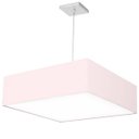 Ver imagem 2 de Lustre Cupula Pendente Dome Quadrado 50x15cm Rosa