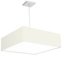 Ver imagem 1 de Lustre Cupula Pendente Dome Quadrado 50x15cm Bege
