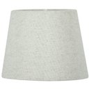 Ver imagem 2 de Cúpula de Abajur Tecido Rustico Escuro 20x16cm