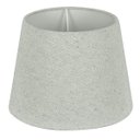 Ver imagem 1 de Cúpula de Abajur Tecido Rustico Escuro 20x16cm