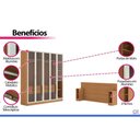 Ver imagem 4 de Quarto Modulado Casal Liga 6PEÇAS 5PTS QM33 Off Kappesberg