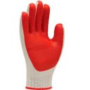 Ver imagem 3 de Luva com Banho Látex Rubber Vermelha Tamanho 10 Ca 34370 Super Safety (12 Pares) Único