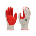 Ver imagem 1 de Luva com Banho Látex Rubber Vermelha Tamanho 10 Ca 34370 Super Safety (12 Pares) Único