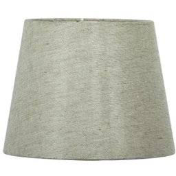 Cúpula de Abajur Tecido Cinza Escuro 20x16cm - 2