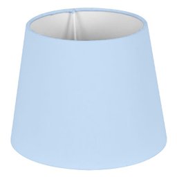 Cúpula de Abajur Tecido Azul Bebe 20x16cm - 2