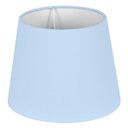 Ver imagem 2 de Cúpula de Abajur Tecido Azul Bebe 20x16cm