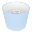 Ver imagem 3 de Cúpula de Abajur Tecido Azul Bebe 20x16cm