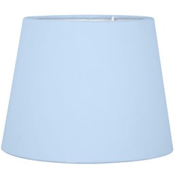 Cúpula de Abajur Tecido Azul Bebe 20x16cm - 1