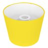 Cúpula de Abajur Tecido Amarelo 20x16cm - 3