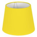 Ver imagem 2 de Cúpula de Abajur Tecido Amarelo 20x16cm