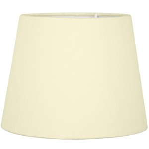 Cúpula de Abajur Tecido Bege 20x16cm