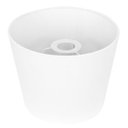 Ver imagem 3 de Cúpula de Abajur Tecido Branca 20x16cm