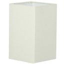 Ver imagem 1 de Cúpula Quadrada de Abajur Tecido Bege 12x20cm