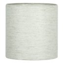 Ver imagem 1 de Cúpula Cilindrica de Abajur Tecido Linho Claro 15x16cm