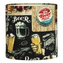 Ver imagem 1 de Cúpula Cilindrica de Abajur Tecido Bar 15x16cm
